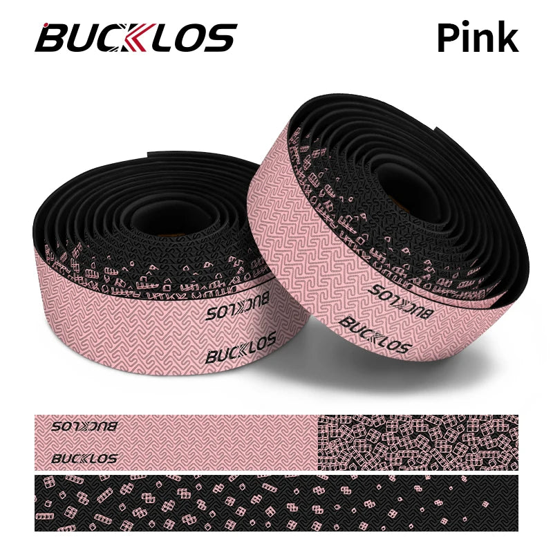 BUCKLOS Bicycle Handlebar Tapes Shock-Absorption Comfortable Cycling Handlebar Tape Road Bike Drop Bar Tape Road Bicycle Parts