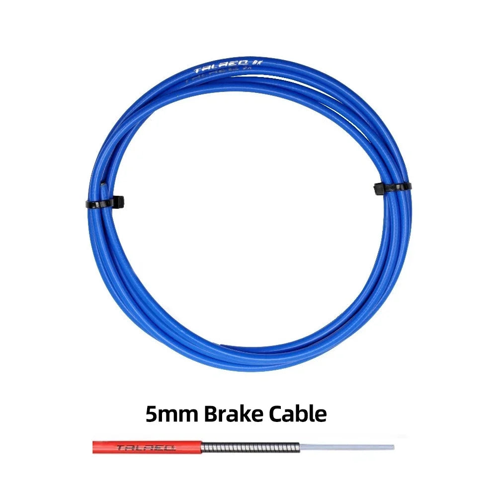 3m Bicycle Brake Cable/Shift Cable Housing 4mm/5mm Bike Brake Cables Tube MTB Road Bikes Brake Shifter Derailleur Cable Line