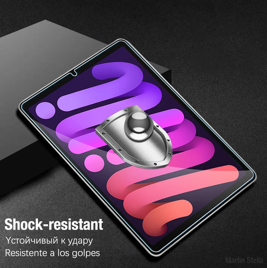 2PCS Tempered Glass Screen Protector for iPad Mini 7 6 a17 Pro 8.3 inch Mini 4 5 7.9 2024 2021 Tablet Accessories Film
