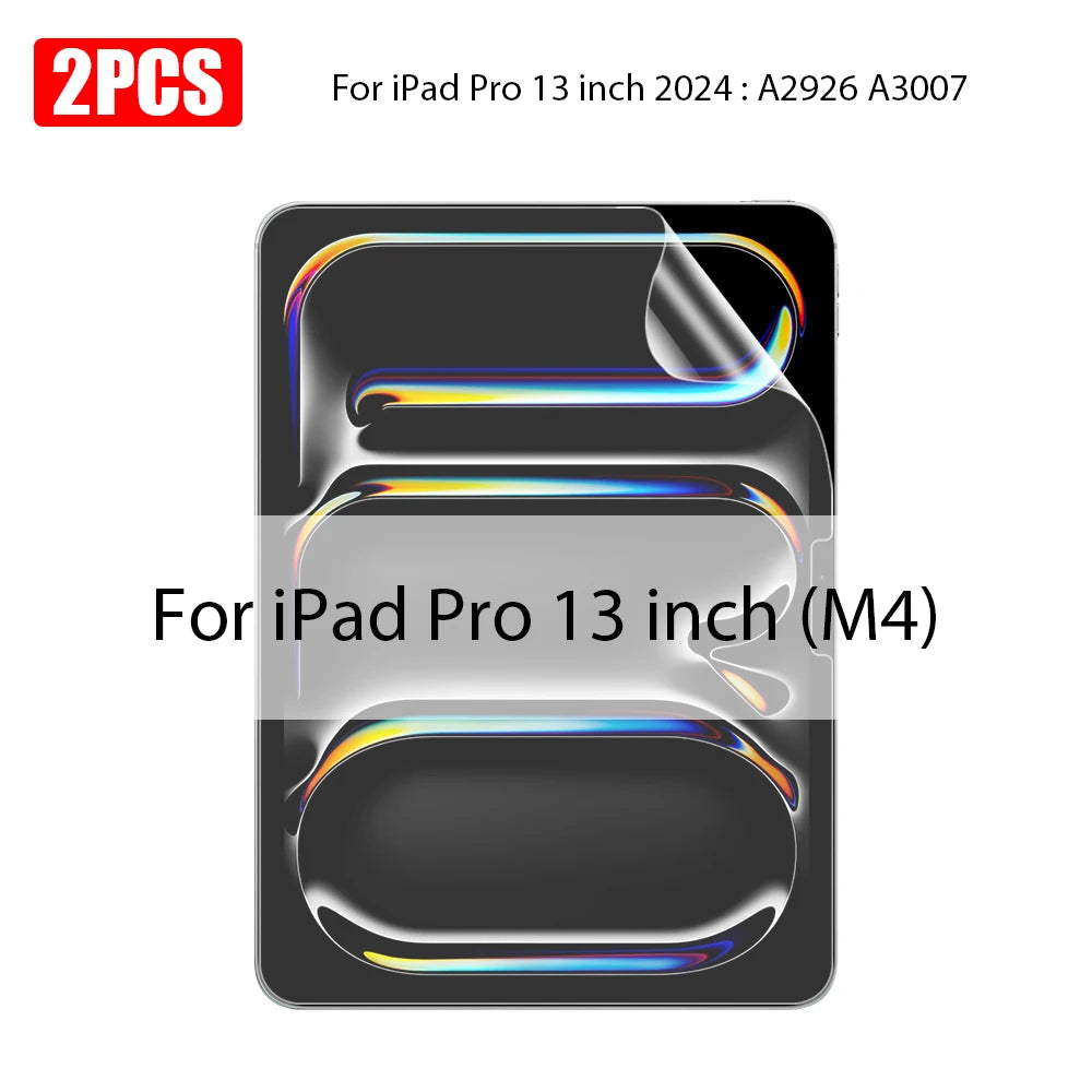Matte Like Paper Film For Ipad Pro 13 11 M4 M2 12.9 6th 12 9 9th 10th Generation Screen Protector For Ipad Air 5 4 3 Mini 6 10.2