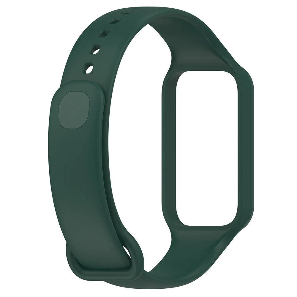Silicone Wristband Strap For Xiaomi Smart Band 8 Active Bracelet Watchband for Redmi Band 2