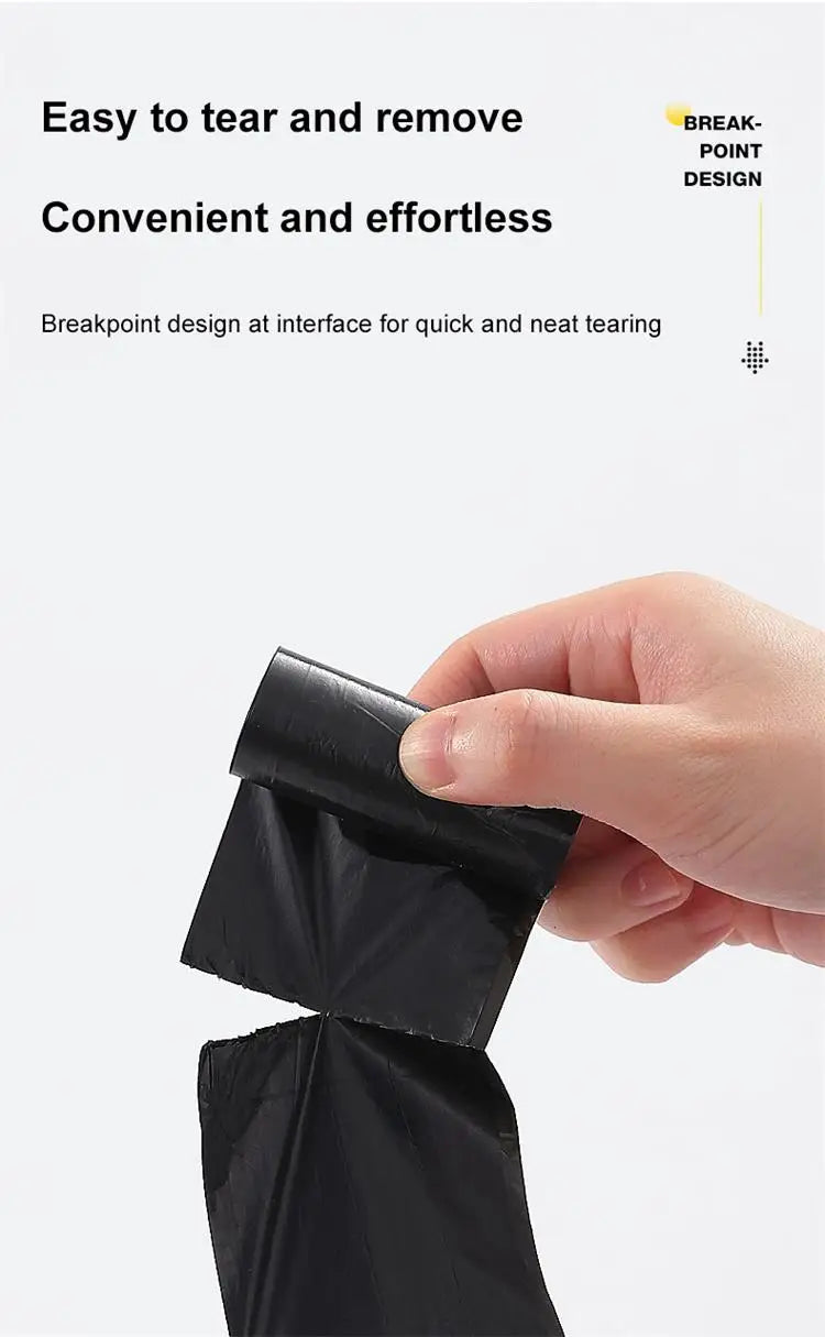 10 Rolls 1 Pack Pet Garbage Bag Dog Poop Bag Garbage Bags Cleaning WasteDisposable Trash Pouch Portable Bag