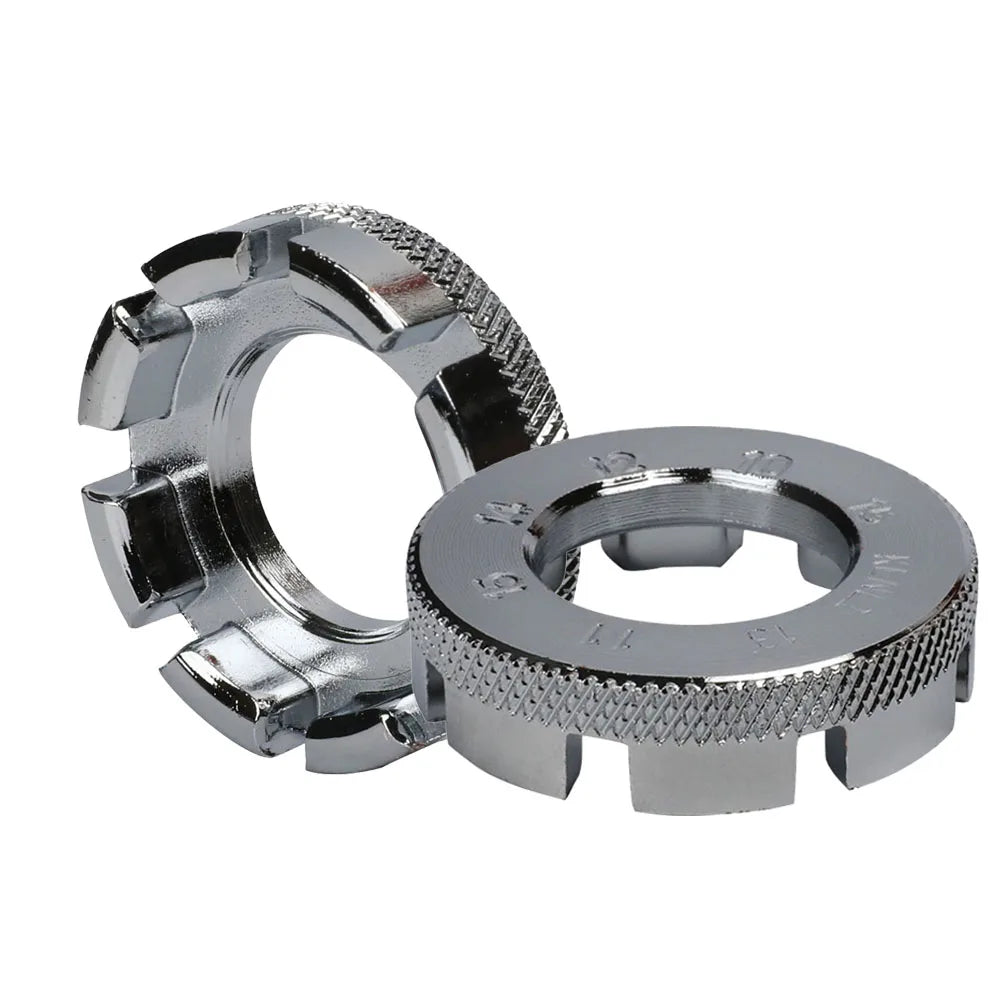 Bicycle Spoke Nipple Wrench 8 Way Groove Bike Wheel Rim Adjuster Spanner Repair Service Tool Key