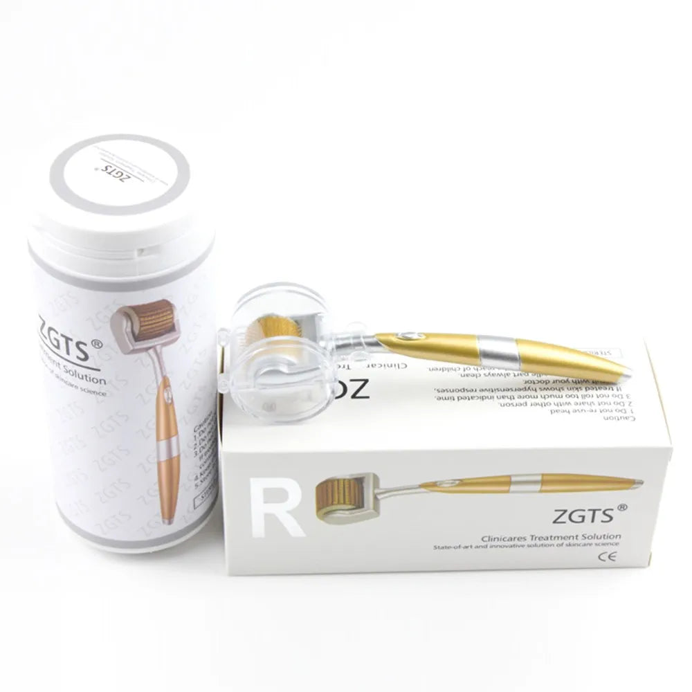 ZGTS 192 Derma Roller Titanium Micro Needles System Dermaroller Derma Roller Mesotherapy For Facial Care Microneedling