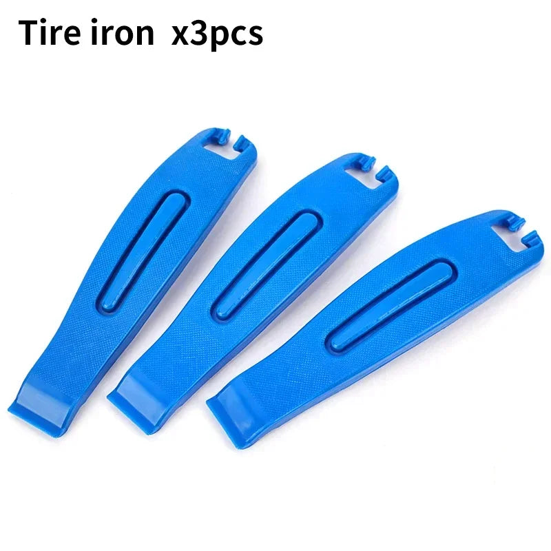 3Pcs Bicycle Tyre Tire Lever Ultralight Nylon Bike Tire Pry Bar Mountain Bike Tire Change Rim Spoon Cycling Crowbar Removal Tool