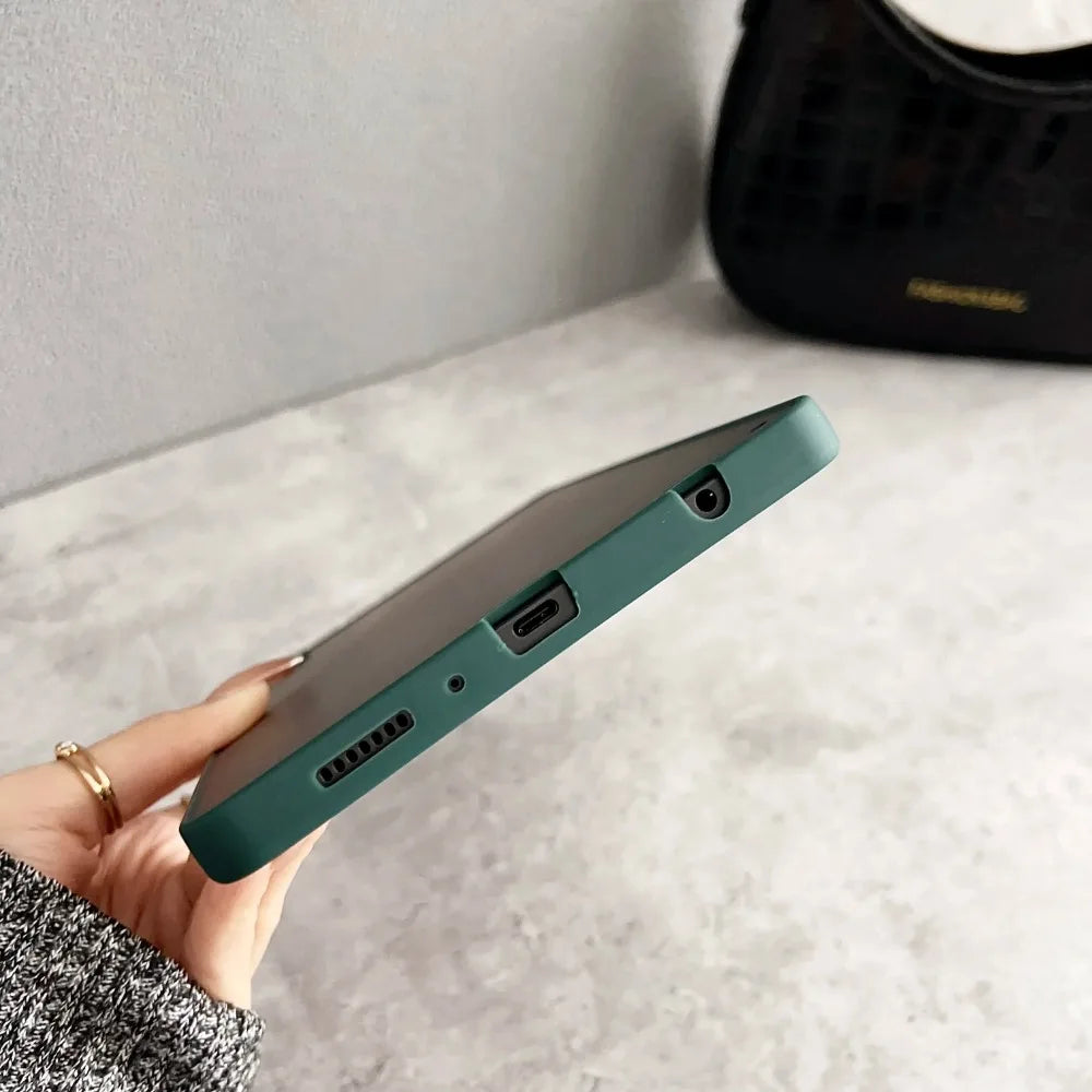 Matte Case For Samsung Galaxy Tab A9 Plus X210 S6 Lite 2024 P620 S7 FE S8 S9 S10 Plus X810 A8 10.5 A7 Lite Tablet back Cover