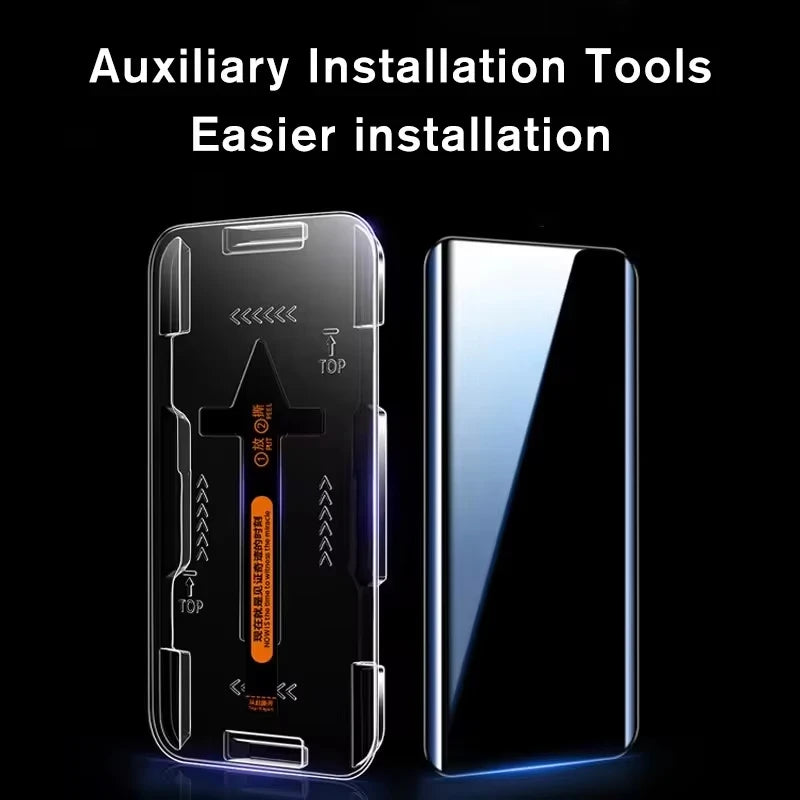 1-3Pcs One-click Installation HD Screen Protector For Samsung S25 S24 Ultra S23 Plus S22 S20 FE A15 A35 A34 A33 A55 A54 A53 A52