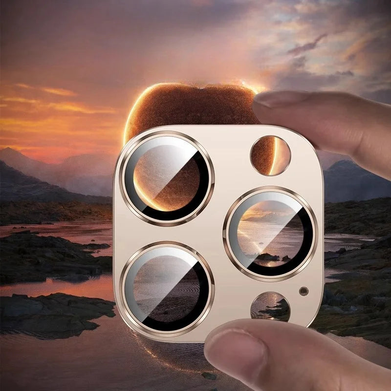 Metal Camera Protector For iPhone 16 Pro Max Alloy Case Lens Protective Glass For iPhone 16Pro Back Lens Cap