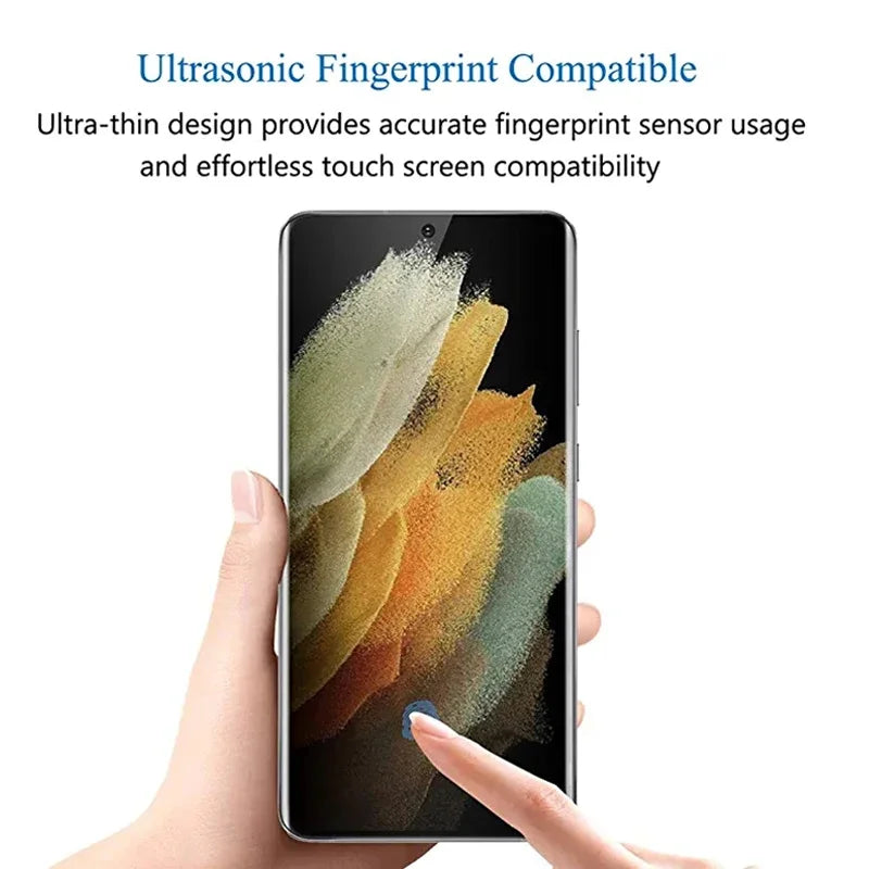 4Pcs Anti Spy Hydrogel Film for Samsung S21 S20 S22 S23 S24 Ultra FE Note 20 10 S25 S10 S9 S8 Plus S10E Privacy Screen Protector