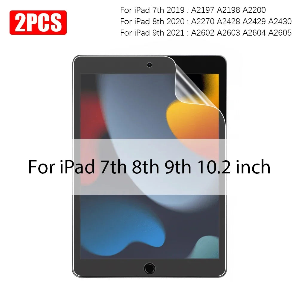 2Pcs/pack Paper Feel Screen Protector Painting Matte PET Film For iPad Pro 11 13 M4 12.9in Air Mini 8th 9th 10th Gen 9.7 10.9