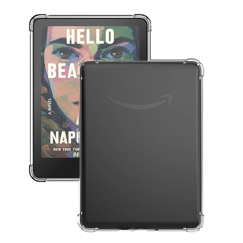 For Kindle Paperwhite 12th 7 inches 2024 Transparent Case for Kindle colorsoft Soft Cover for Kindle PaperWhite 6 7" 2024