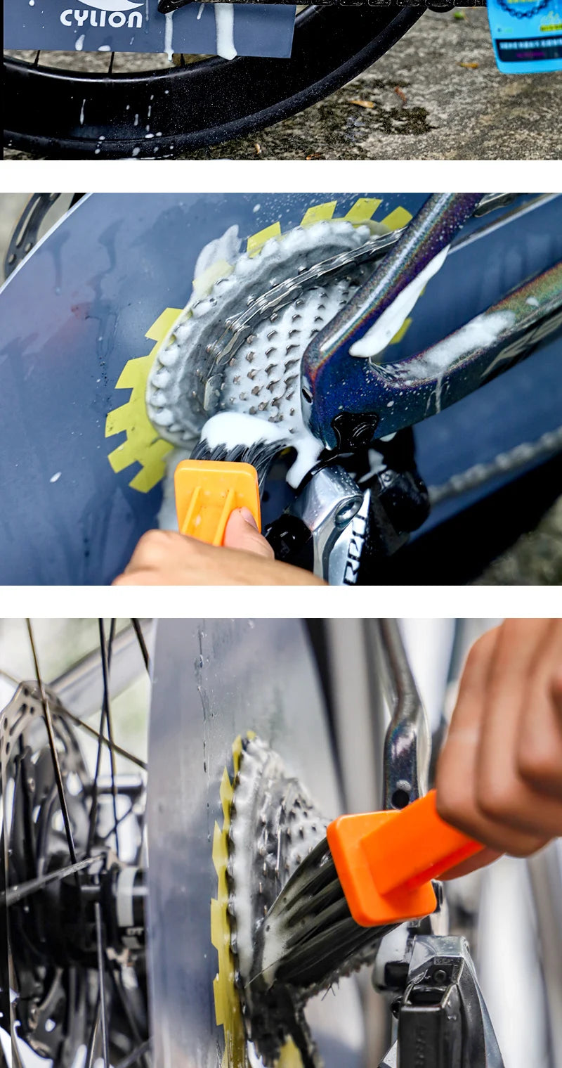 Bicycle Motorcycle Washing Disc Brake Cleaning Protection Cover Anti Grime Guard Wheel Cover For Road MTB Mountain Bike