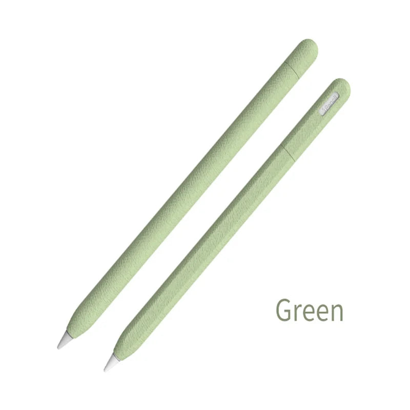 Apple Pencil Case Silicone Tablet Stylus Protection Case Solid Color Shockproof for Apple Pencil 1st Or 2nd Generation Or Pencil Pro