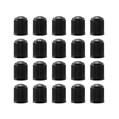 MUQZI 20PCS Bike Tire Valve Caps Presta Schrader Tubeless Rim Valve Dust Stem Covers MTB Road  Bicycle Accessories
