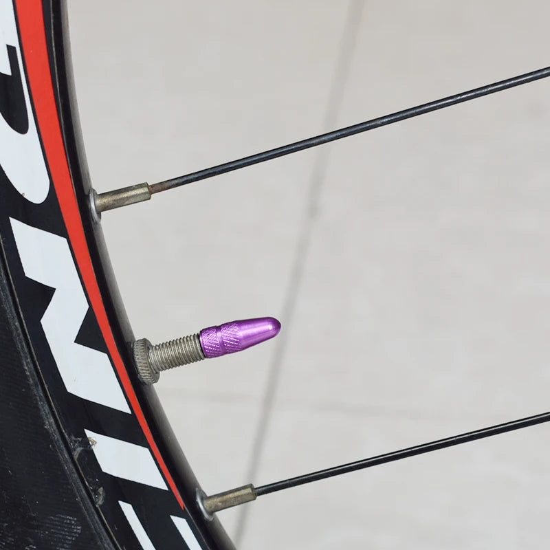 4/8pcs Aluminum Alloy Bicycle Tire FV Valve Cap MTB Road Bike Covered Protector Road MTB Tyre Dustproof Bike Presta Valve