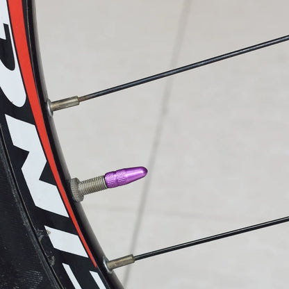 4/8pcs Aluminum Alloy Bicycle Tire FV Valve Cap MTB Road Bike Covered Protector Road MTB Tyre Dustproof Bike Presta Valve