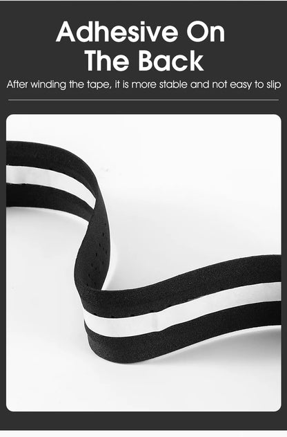 WEST BIKING Bicycle Handlebar Tape EVA PU Bar Tape Soft Cycling Damping With 2 Bar Plug Road Bicycle Anti-slip Shock straps