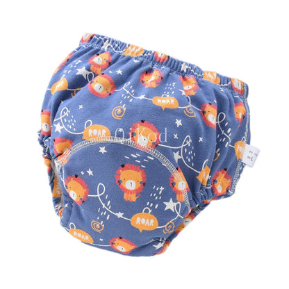 Baby Infant Toddler Waterproof Training Pants Cotton Changing Nappy Cloth Diaper Panties Gifts Reusable Washable 6 Layers Crotch