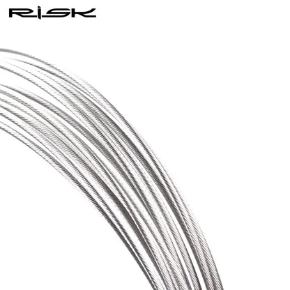 5pcs RISK RC127 Stainless Steel MTB Mountain Road Bicycle Bike Derailleur Shift Brake Inner Cable Line Wire 2100mm 1550mm 1700mm