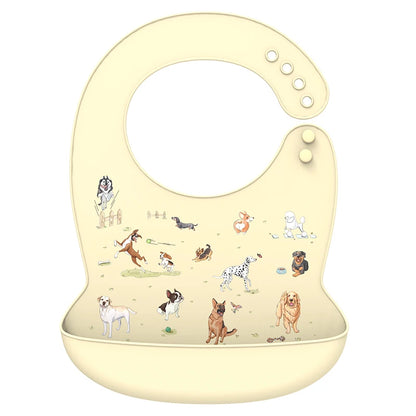 Silicone Babi Bib Waterproof Saliva Dripping Banana Bibs Cartoon Newborn Feeding Soft Edible Aprons Baby Adjustable Burp Scarf