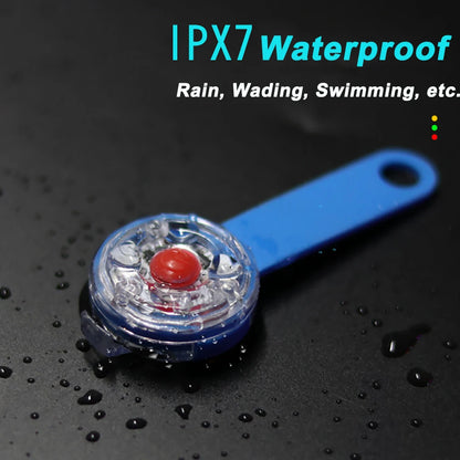 LED Pet Dog Cat Collar Pendant Night Safety Cat Luminous Light IPX7 Waterproof Flashing Harness With Light for Dog Accessories