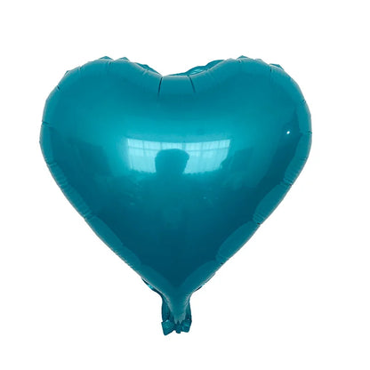 10pcs 10inch heart love aluminum foil balloon baby shower child birthday party wedding  decor supplies air balloons Globos