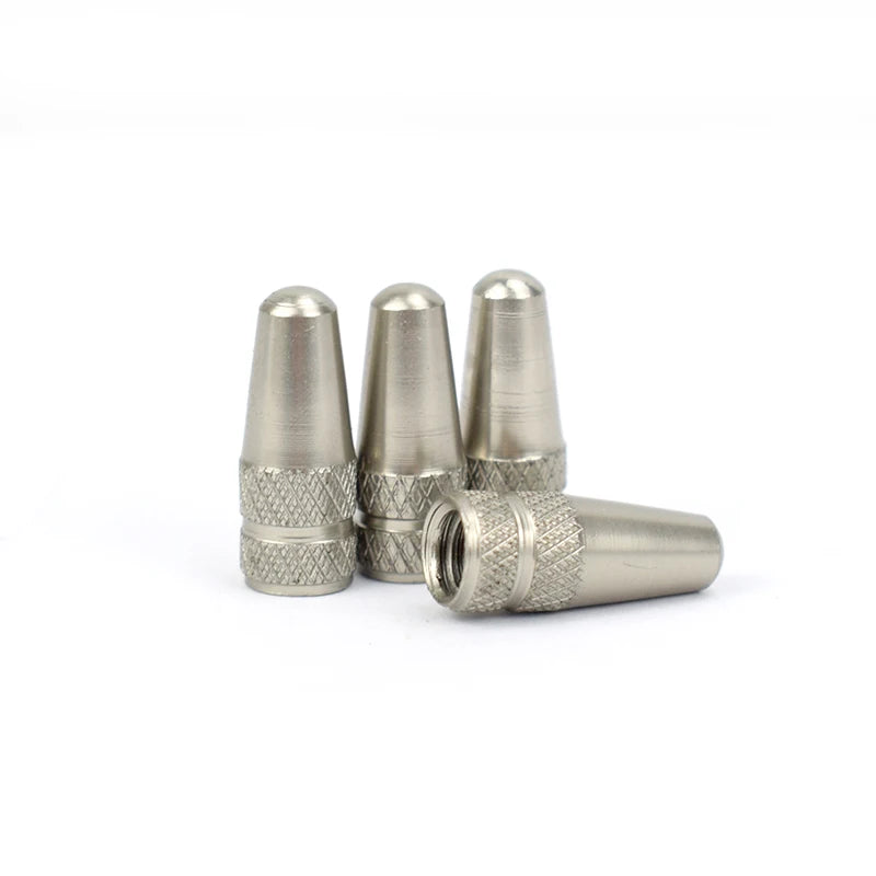 4/8pcs Aluminum Alloy Bicycle Tire FV Valve Cap MTB Road Bike Covered Protector Road MTB Tyre Dustproof Bike Presta Valve
