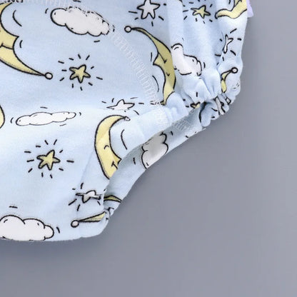 Baby Infant Toddler Waterproof Training Pants Cotton Changing Nappy Cloth Diaper Panties Gifts Reusable Washable 6 Layers Crotch