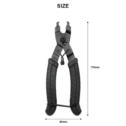 Bicycle Link Chain Buckle Pliers Road Bike Link Remover Clamp Quick Release Link Removal Repair Tool MTB Magic Button Clamp Tool