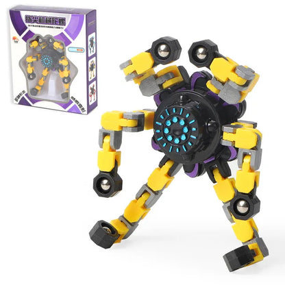 Deformed Fidget Spinner Chain Toys For Children Antistress Hand Spinner Vent Toys Adult Stress Relief Fidget Sensory Gyro Gift