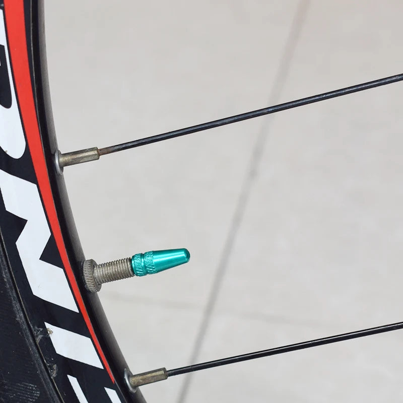 4/8pcs Aluminum Alloy Bicycle Tire FV Valve Cap MTB Road Bike Covered Protector Road MTB Tyre Dustproof Bike Presta Valve