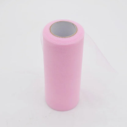 25Yards/Lot 6inch Tissue Tulle Roll Wedding Decoration Tutu Spool Craft Birthday Party Baby Shower Wedding Decor Supplies