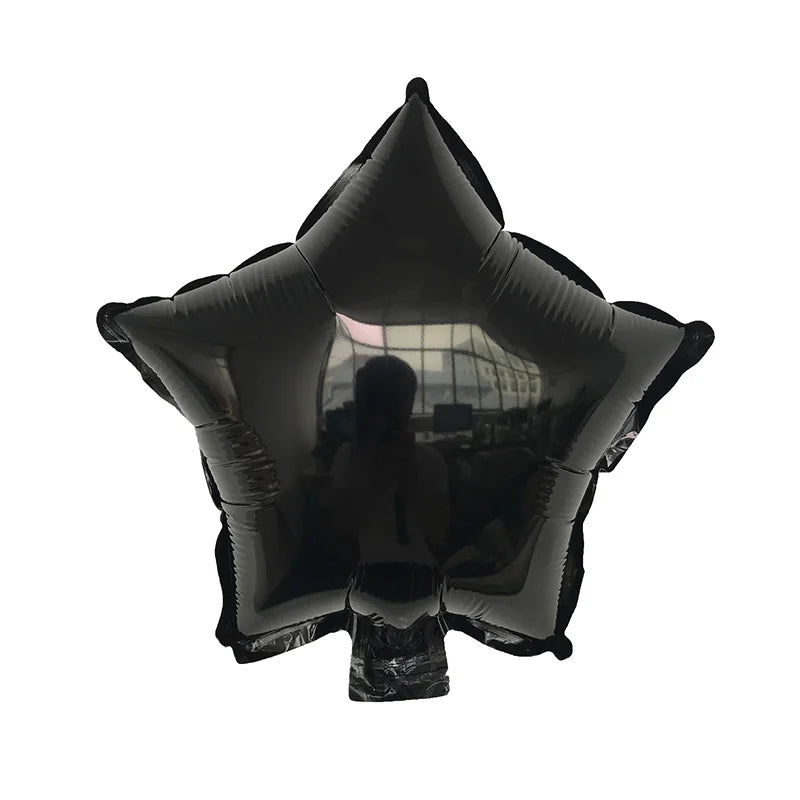 10pcs/Lot 10 Inch Five-pointed Star Foil Balloon Baby Shower Wedding Children's Birthday Party Decorations Kids Balloons Globos