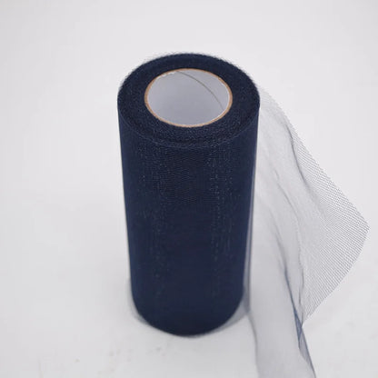 25Yards/Lot 6inch Tissue Tulle Roll Wedding Decoration Tutu Spool Craft Birthday Party Baby Shower Wedding Decor Supplies