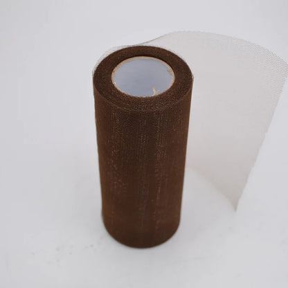 25Yards/Lot 6inch Tissue Tulle Roll Wedding Decoration Tutu Spool Craft Birthday Party Baby Shower Wedding Decor Supplies