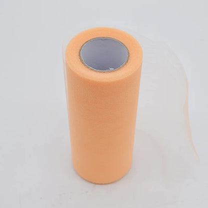25Yards/Lot 6inch Tissue Tulle Roll Wedding Decoration Tutu Spool Craft Birthday Party Baby Shower Wedding Decor Supplies