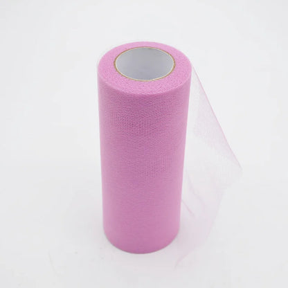 25Yards/Lot 6inch Tissue Tulle Roll Wedding Decoration Tutu Spool Craft Birthday Party Baby Shower Wedding Decor Supplies