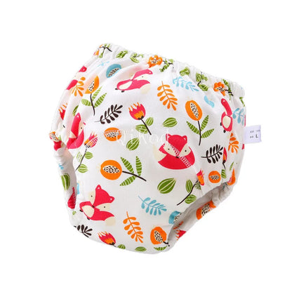 Baby Infant Toddler Waterproof Training Pants Cotton Changing Nappy Cloth Diaper Panties Gifts Reusable Washable 6 Layers Crotch