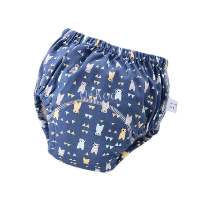 Baby Infant Toddler Waterproof Training Pants Cotton Changing Nappy Cloth Diaper Panties Gifts Reusable Washable 6 Layers Crotch