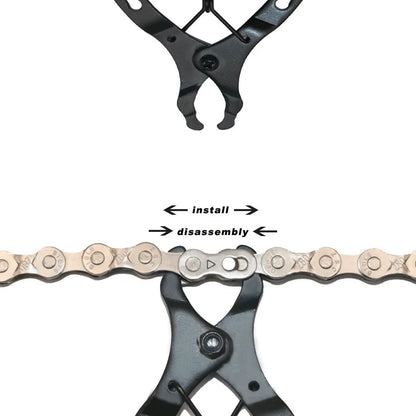Bicycle Link Chain Buckle Pliers Road Bike Link Remover Clamp Quick Release Link Removal Repair Tool MTB Magic Button Clamp Tool