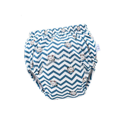 Baby Infant Toddler Waterproof Training Pants Cotton Changing Nappy Cloth Diaper Panties Gifts Reusable Washable 6 Layers Crotch