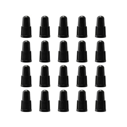 MUQZI 20PCS Bike Tire Valve Caps Presta Schrader Tubeless Rim Valve Dust Stem Covers MTB Road  Bicycle Accessories