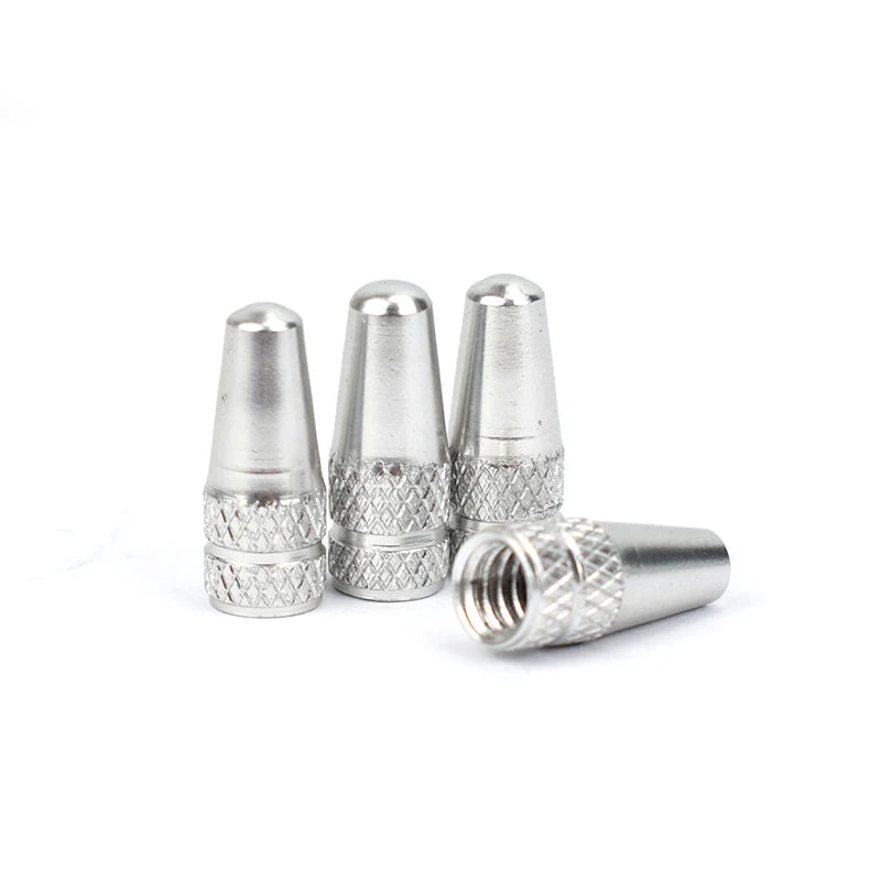 4/8pcs Aluminum Alloy Bicycle Tire FV Valve Cap MTB Road Bike Covered Protector Road MTB Tyre Dustproof Bike Presta Valve