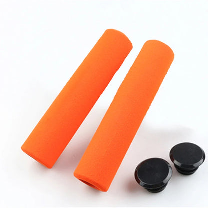 1 Pair UltraLight Anti-Slip Antiskid Soft Sponge Foam Handlebar MTB Mountain Bike Bicycle Grips Outdoor Sports Cyling Tools