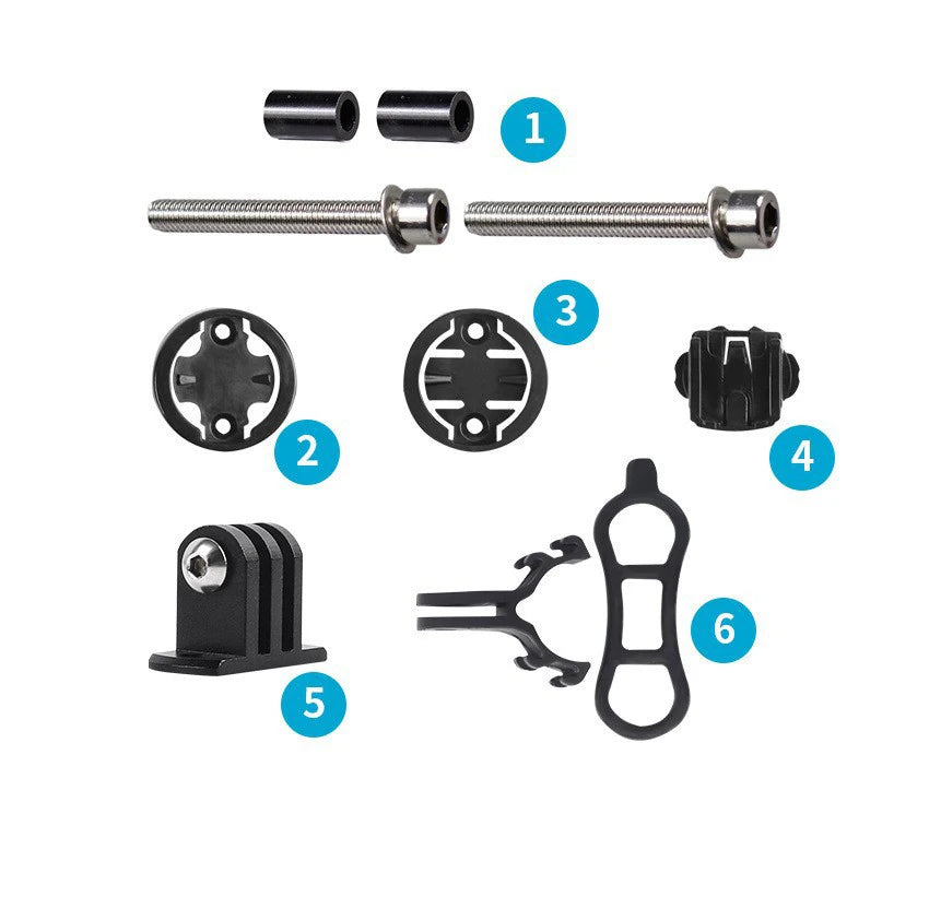 Bicycle Computer Camera Holder Aluminum Alloy Bike Handlebar Mount Equipment Mountain Road Cycling Bracket for Garmin RR7322