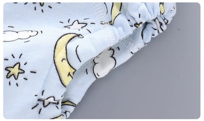 Baby Infant Toddler Waterproof Training Pants Cotton Changing Nappy Cloth Diaper Panties Gifts Reusable Washable 6 Layers Crotch