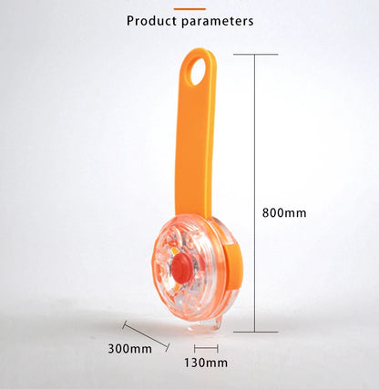 LED Pet Dog Cat Collar Pendant Night Safety Cat Luminous Light IPX7 Waterproof Flashing Harness With Light for Dog Accessories