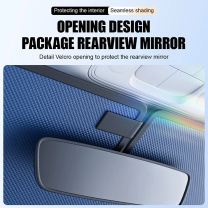 Car Sunshade Windshield Umbrella with 360°Rotation Bendable Handle Front Window Sun shade UV Protection Summer Car Accessories