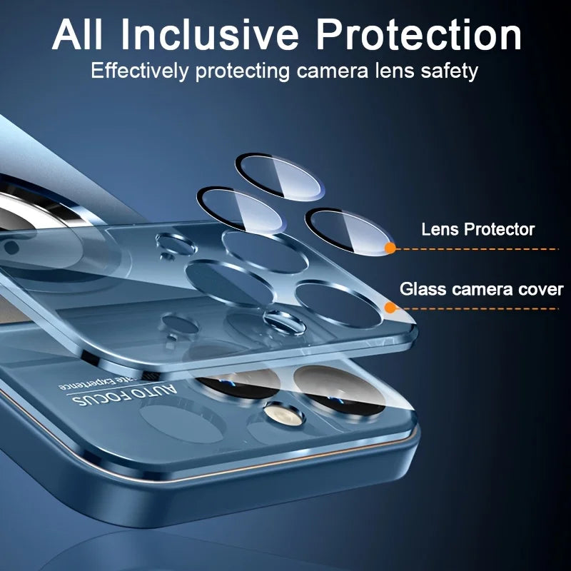 Magsafe Magnetic Wireless Charge Case for IPhone 17 13 12 11 Pro Max 16 15 14 Plus Shockproof Cover