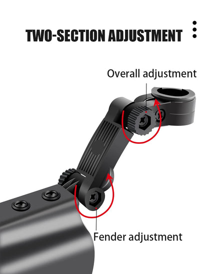 2pcs Bicycle Fenders Splash Fender Guard Set Mountain Bike Rear Front Mudguard Cycling Riding Accessories For 20/22/24/26 Inch